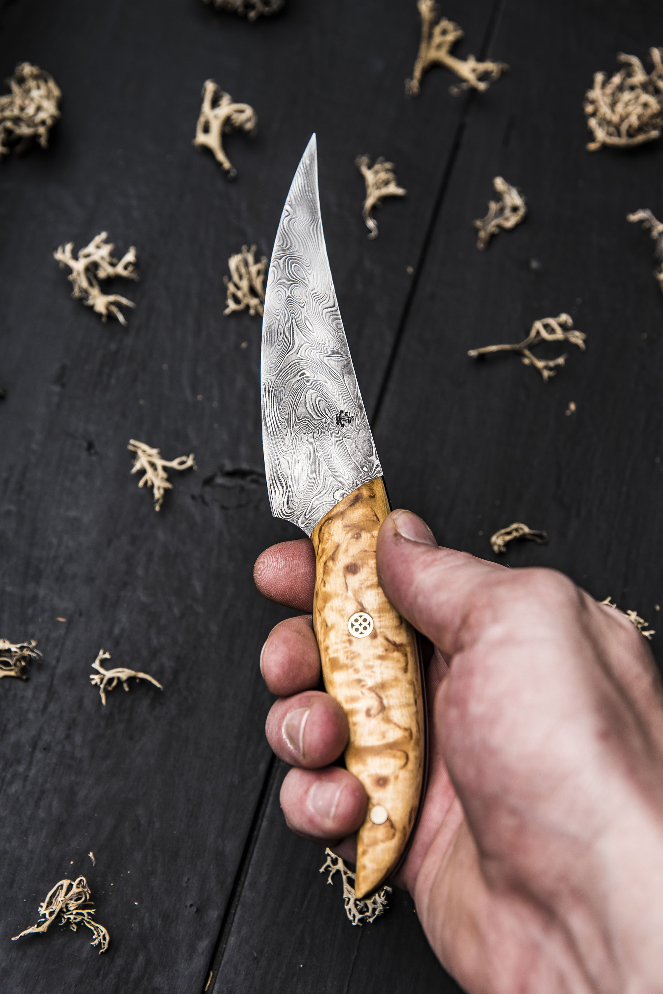 Küchenmesser Salzmann – Damaststahl | Messermanufaktur Winkelfried | Kookook-Messer